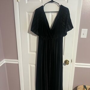 ASOS Curve Black Maxi Dress